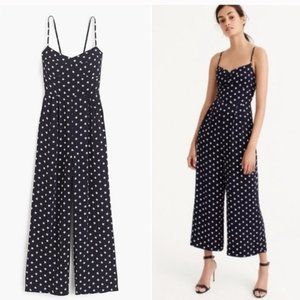 [J.Crew] Tie-back jumpsuit in star print